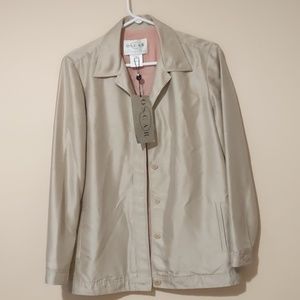 NWT Oscar de la Renta silk jacket